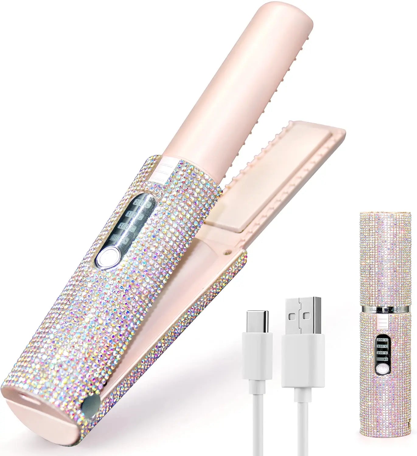 Buy our hair growth scalp massager AND our USB Travel 2 in 1 Hair Straightener & Curler and receive 25% off!!!